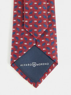 CORBATA JACQUARD MF ROJO