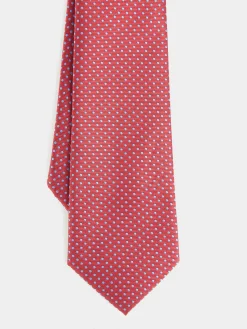 CORBATA JACQUARD MF ROJO