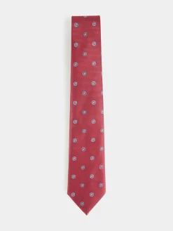 CORBATA JACQUARD MF ROJO