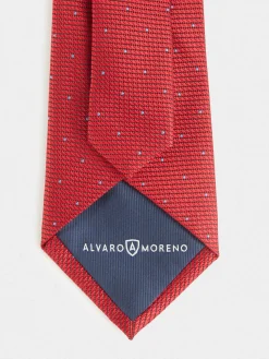 CORBATA JACQUARD MF ROJO