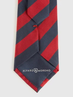 CORBATA JACQUARD MF ROJO