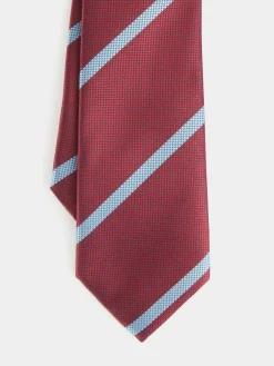 CORBATA JACQUARD MF ROJO