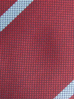 CORBATA JACQUARD MF ROJO