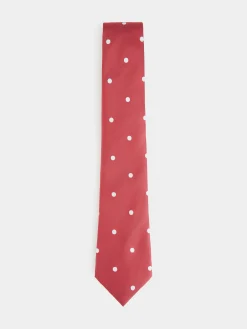 CORBATA JACQUARD MF ROJO
