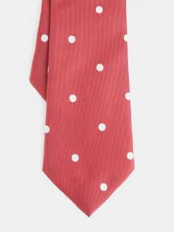 CORBATA JACQUARD MF ROJO