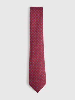 CORBATA JACQUARD MF ROJO