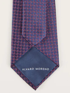 CORBATA JACQUARD MF ROJO