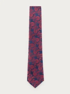 CORBATA JACQUARD MF ROJO