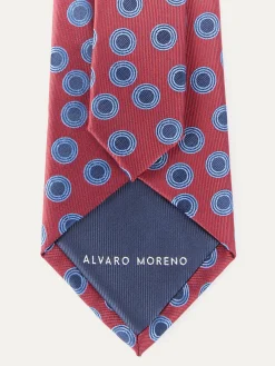 CORBATA JACQUARD MF ROJO