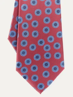 CORBATA JACQUARD MF ROJO