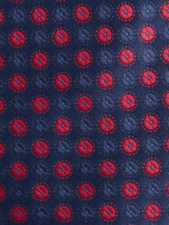 CORBATA JACQUARD MF ROJO