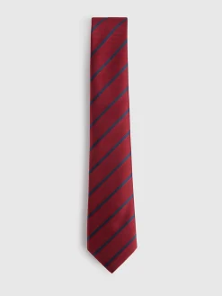 CORBATA JACQUARD MF ROJO