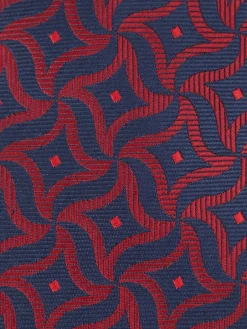 CORBATA JACQUARD MF ROJO