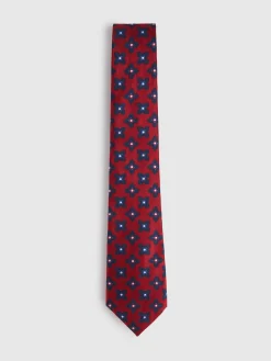 CORBATA JACQUARD MF ROJO