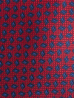 CORBATA JACQUARD MF ROJO