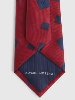 CORBATA JACQUARD MF ROJO