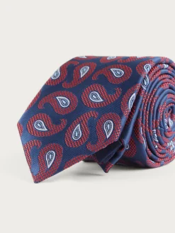CORBATA JACQUARD MF ROJO