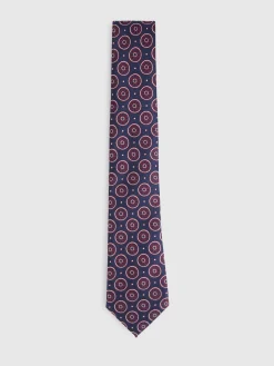 CORBATA JACQUARD MF ROJO