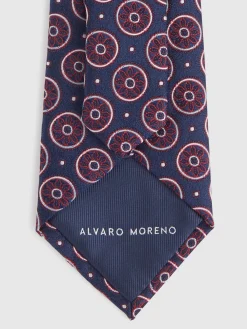 CORBATA JACQUARD MF ROJO