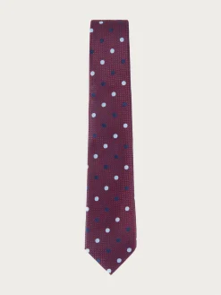 CORBATA JACQUARD MF ROJO