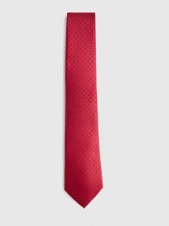 CORBATA JACQUARD MF ROJO