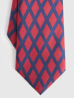 CORBATA JACQUARD MF ROJO