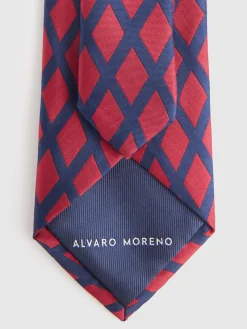CORBATA JACQUARD MF ROJO