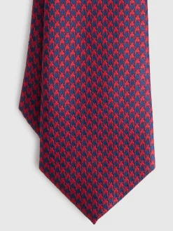 CORBATA JACQUARD MF ROJO
