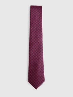 CORBATA JACQUARD MF ROJO