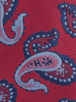 CORBATA JACQUARD MF ROJO