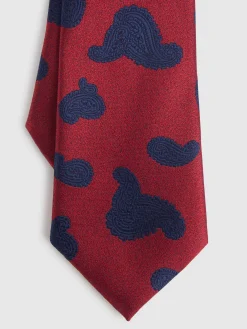 CORBATA JACQUARD MF ROJO