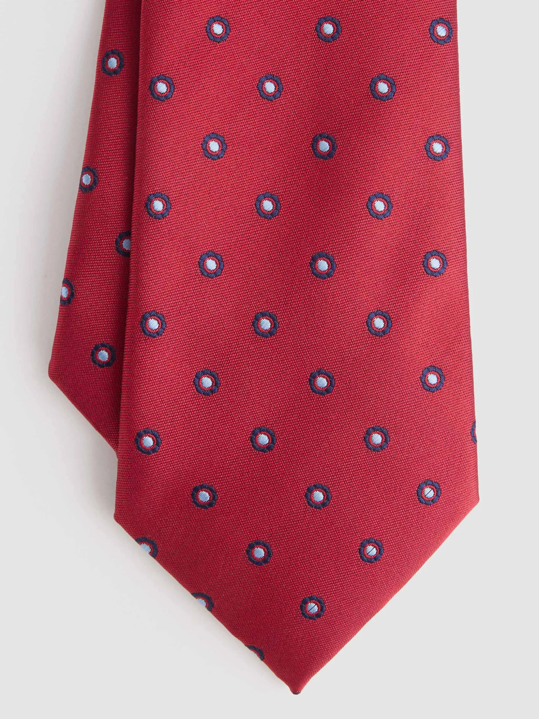 CORBATA JACQUARD MF ROJO