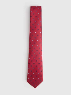 CORBATA JACQUARD MF ROJO