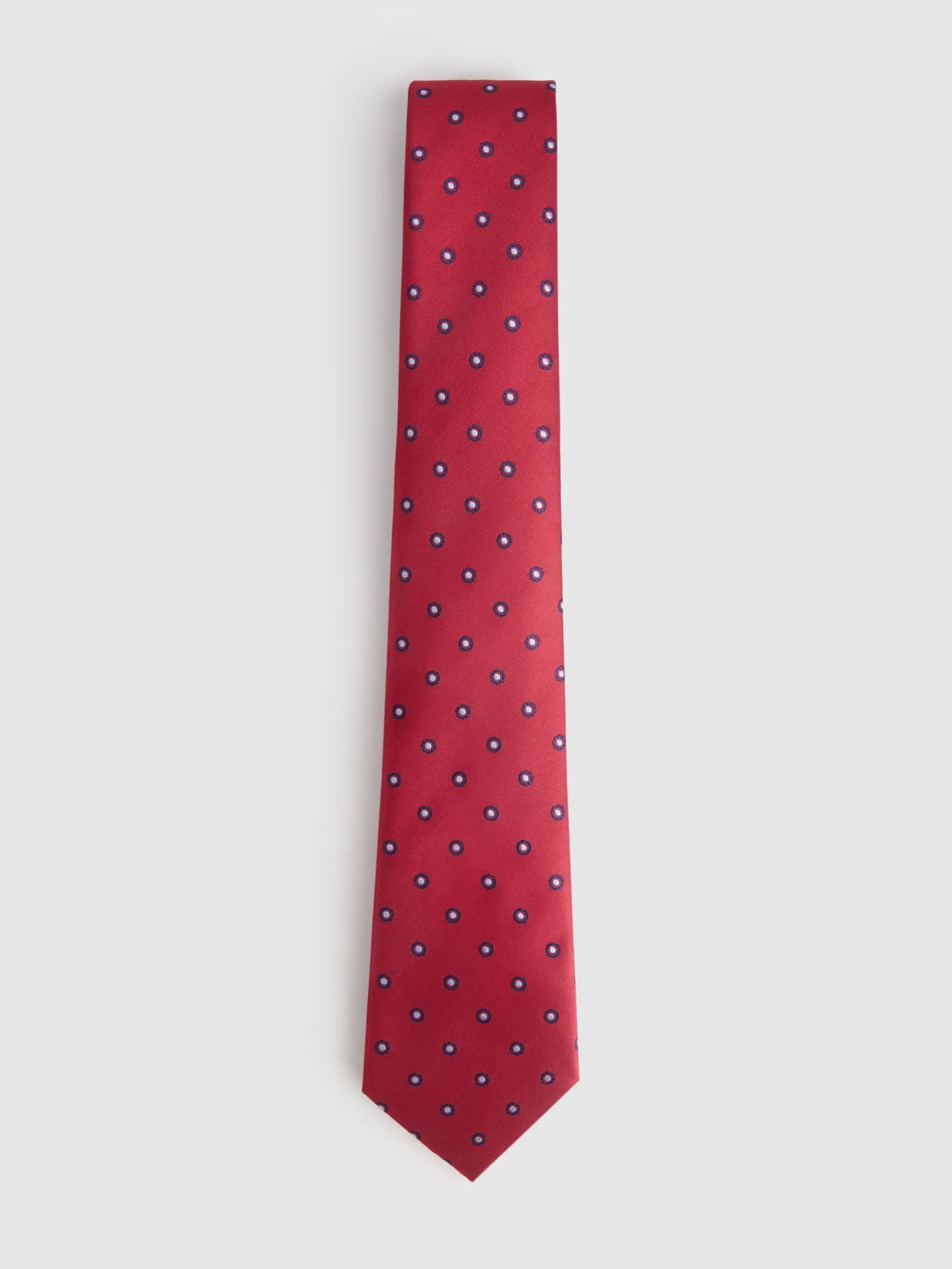 CORBATA JACQUARD MF ROJO