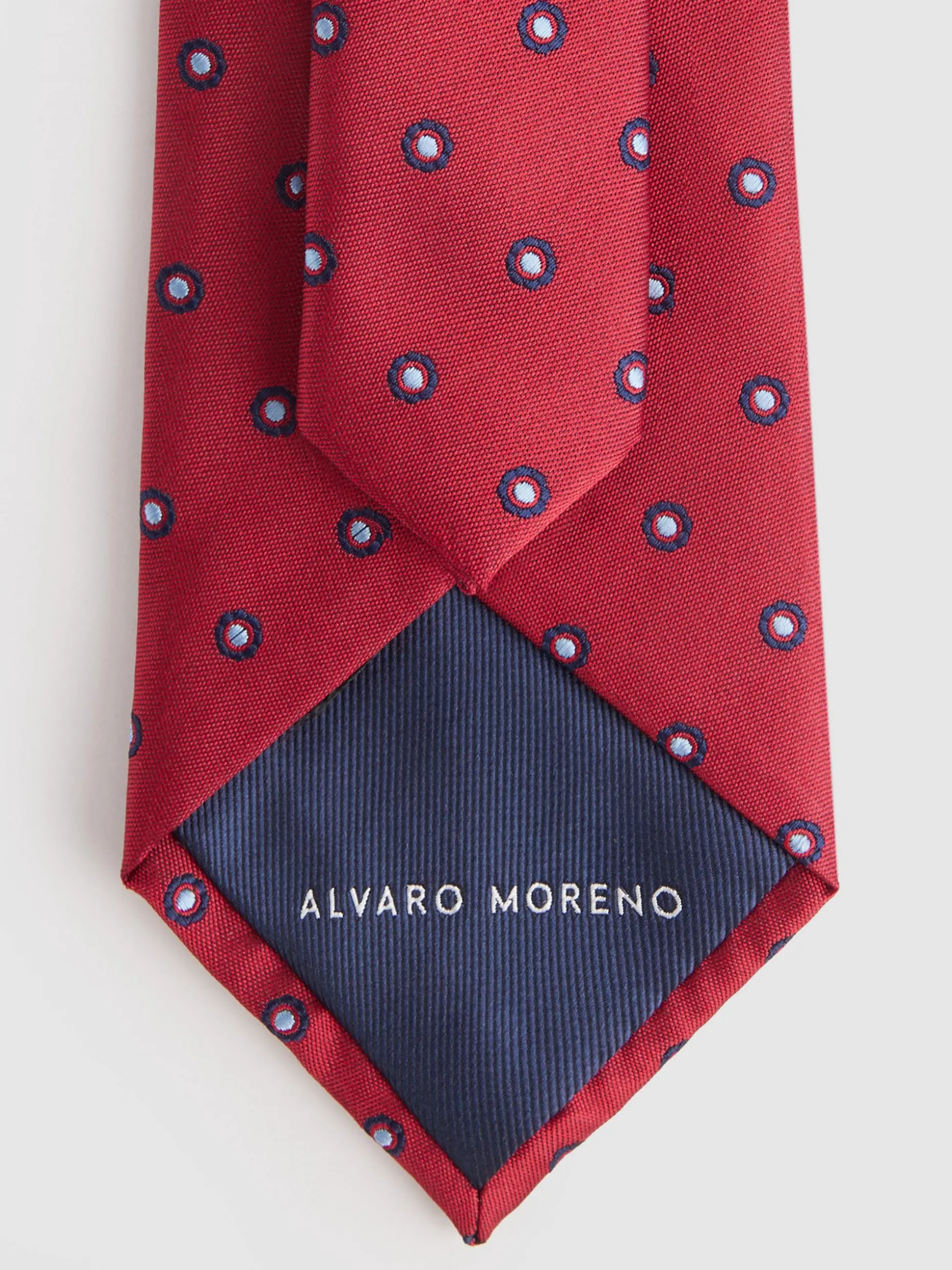 CORBATA JACQUARD MF ROJO