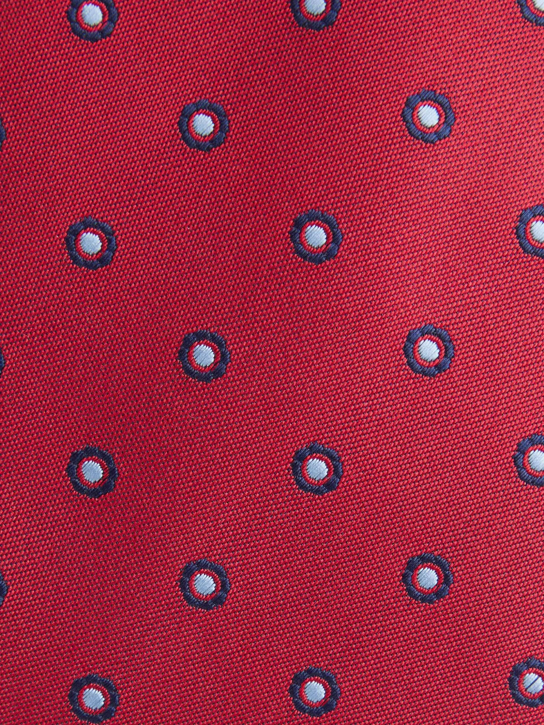 CORBATA JACQUARD MF ROJO