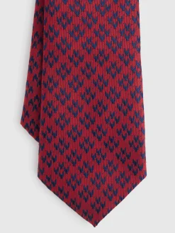 CORBATA JACQUARD MF ROJO