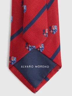 CORBATA JACQUARD MF ROJO