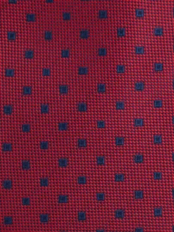 CORBATA JACQUARD MF ROJO