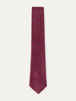 CORBATA JACQUARD MF ROJO
