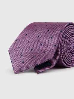 CORBATA JACQUARD MF ROSA