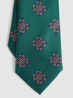 CORBATA JACQUARD MF VERDE