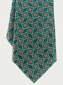 CORBATA JACQUARD MF VERDE