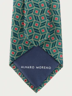 CORBATA JACQUARD MF VERDE