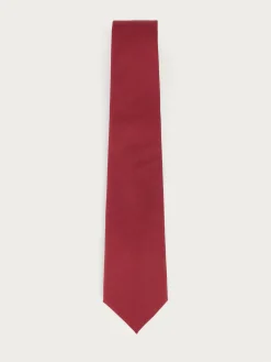 CORBATA LISA MATE ROJO