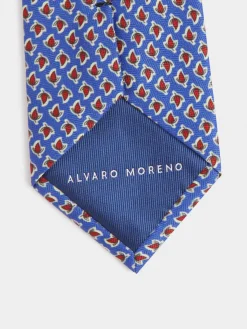 CORBATA PRINTED AZUL
