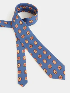 CORBATA PRINTED AZUL