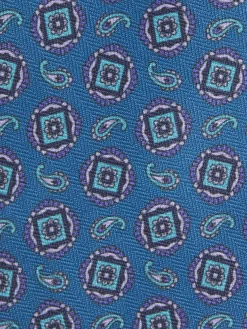 CORBATA PRINTED AZUL