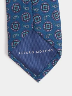 CORBATA PRINTED AZUL