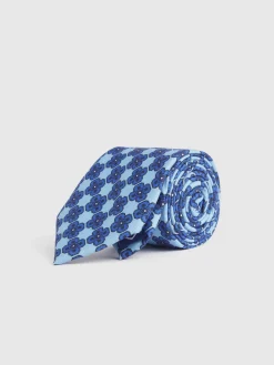 CORBATA PRINTED AZUL